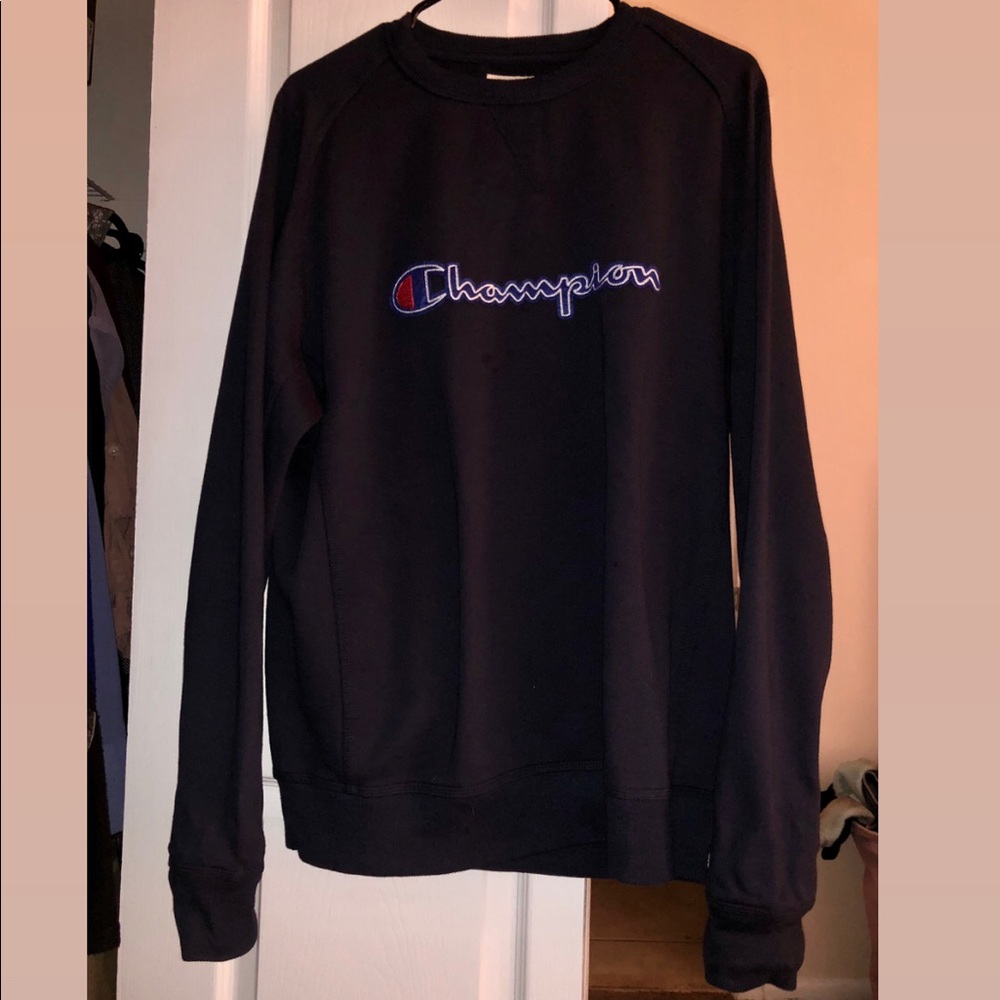 NWT Champion Fleece Crewneck Sweatshirt - Picture 2 of 3